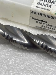 5/8” Hanita Widia Carbide 3 Flute Roughing End Mill, Extra Length, 5” OAL