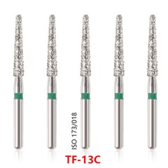 20Types 100Pcs Dental Diamond Burs Drills For High Speed Handpiece Medium FG BUR