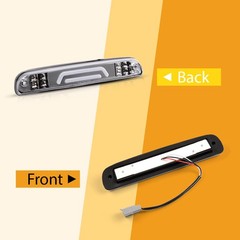 For 1999-2016 Ford F250 F350 F450 F550 Clear Lens LED 3rd Brake Cargo Tail Light