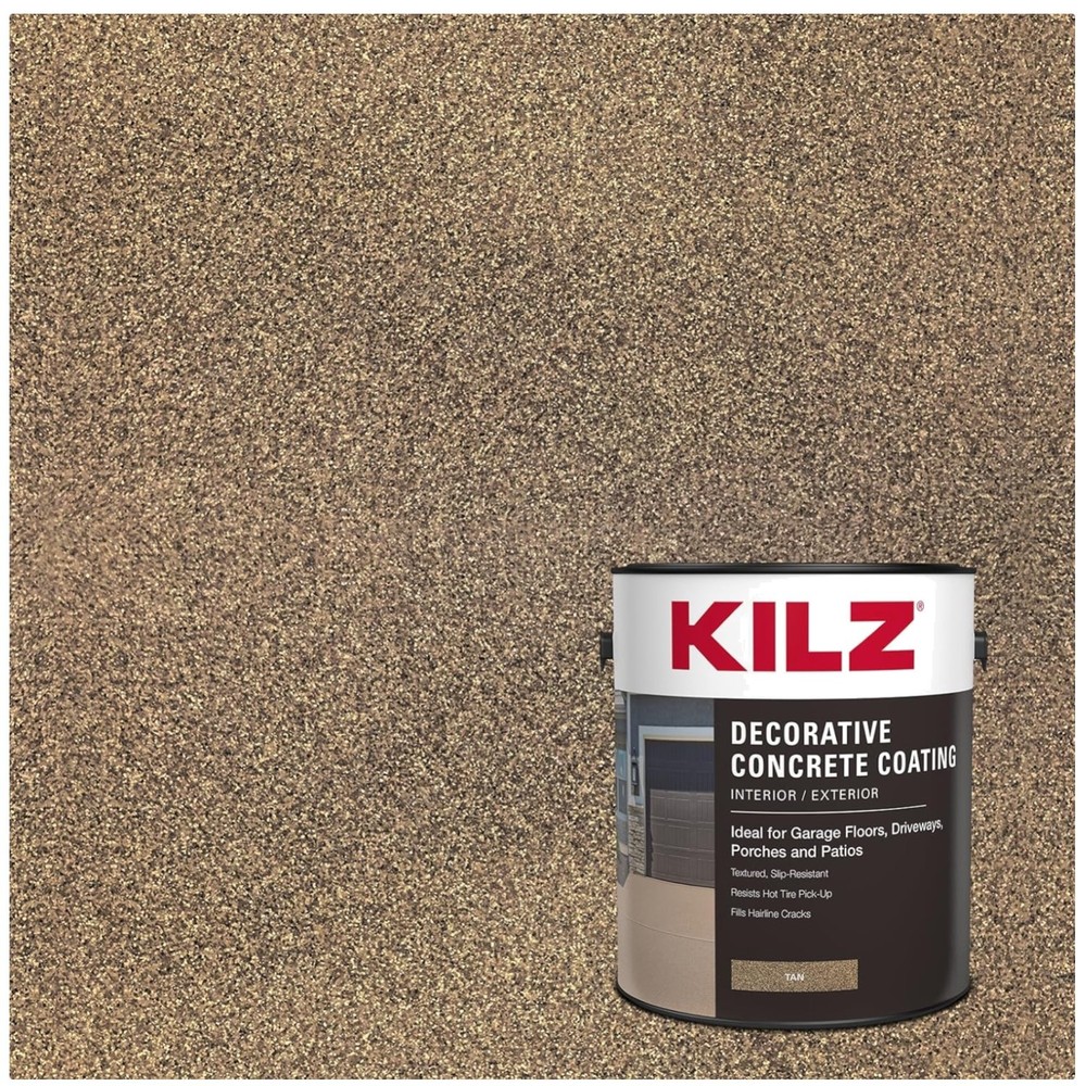 Weather Resistant Concrete Coating, Textured Finish