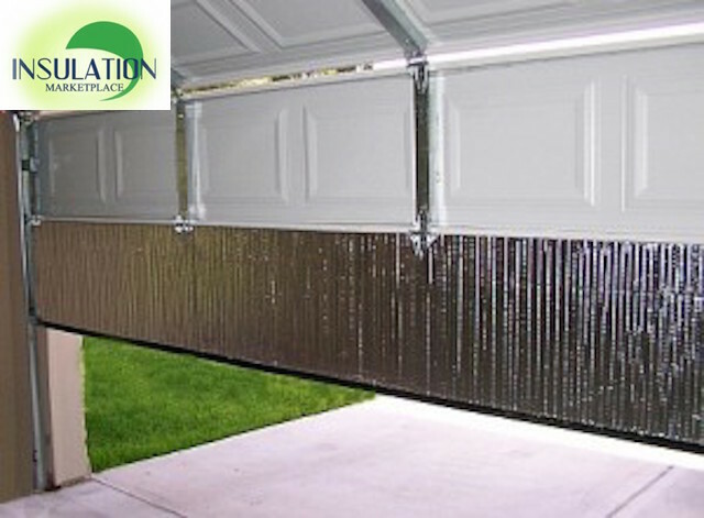 Garage Door Insulation – 21″ x 36ft – Foam Core – Pure Aluminum