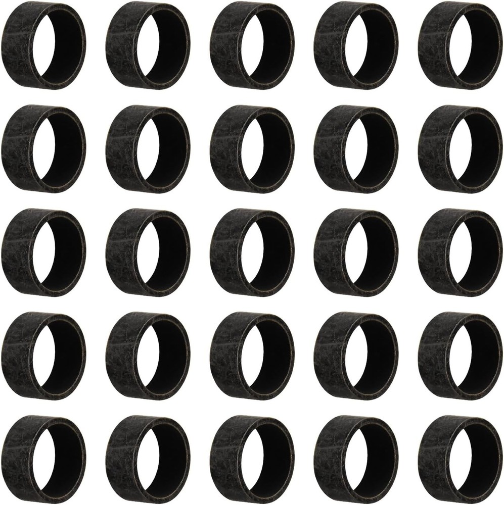 25/50/100 Pack 1/2″ PEX Copper Crimp Rings, 1/2“ × 25pcs,