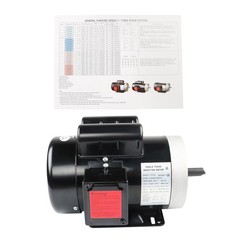 2HP General Electric Motor 3450 RPM 56C 115V/230V 60HZ 5/8″ Shaft 1 Phase