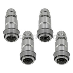 4PCS Hydraulic Breakaway Cartridge Female Set 84262367 For Case IH 7120 7110