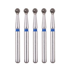 AZDENT Dental Two Layer Diamond Bur FG Ball Round BR-31 For High Speed Handpiece