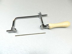 Saw Frame Adjustable Jewelers & Craft 3″ & 12pcs Saw Blades Jewelry Making Hobby