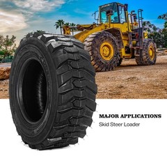 FORERUNNER 12-16.5 Skid Steer Tires (Pack of 2, Tubeless)