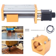 Z Axis Sliding Table Ball Screw Linear Slide Stage For CNC Machine 85mm Stroke