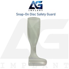 Plastic Restorative Snap-On Disc Safety Guard 22mm IPR Surgical Dental Tool
