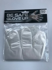 2000 Count – Clear PE Poly Food Service Gloves Plastic Latex Free Powder Free