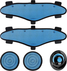 Hard Hat Top Pads and Sweatbands for Safety Helmet, Washable Hard Hat Cooling