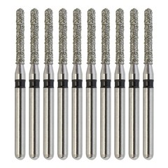 Multi-Use Dental Diamonds Round End Cylinder FG Burs 881/012SC Super Coarse Grit