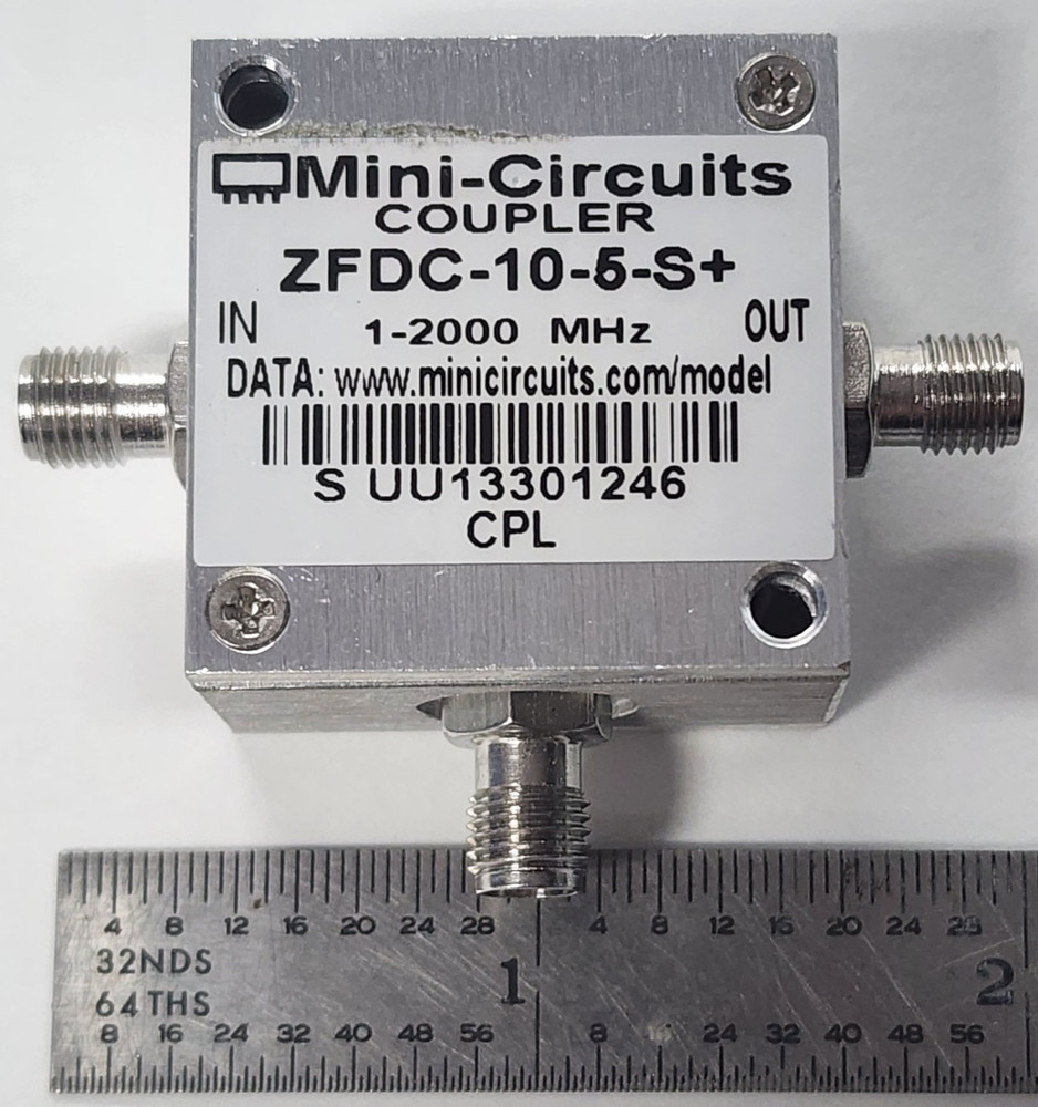Mini-Circuits ZFDC-10-5-S+ Directional Coupler 1-2000 MHz 50Ω