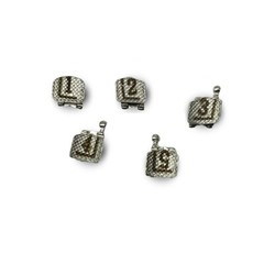 EASYINSMILE Dental self-ligating brackets Orthodontic metal brace ROTH/MBT &Hook