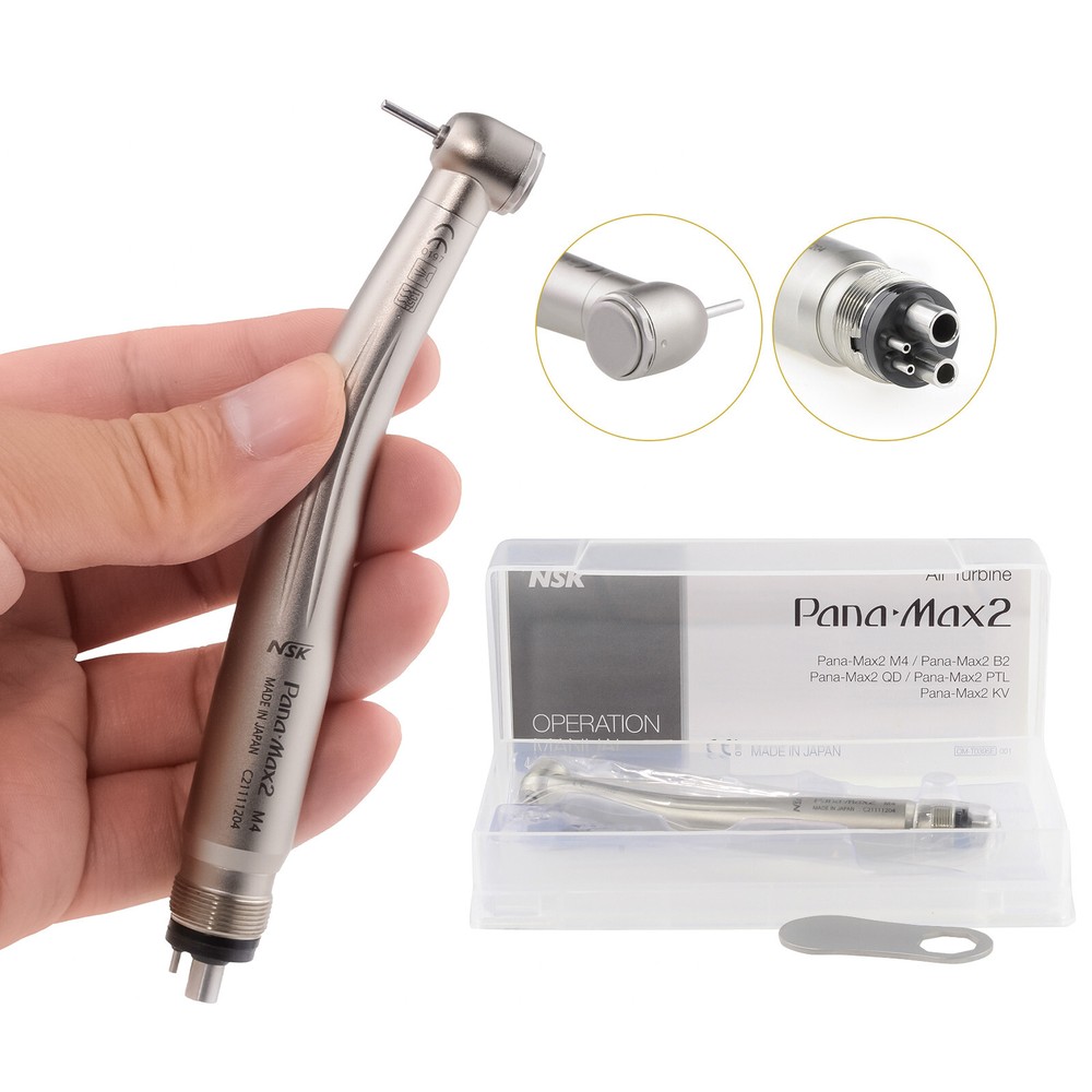 Dental Handpiece Standard High Speed Push Button Single Water Spray 4H