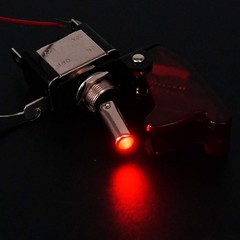 Twidec/3Pcs Rocker Toggle Switch 12V 20A Heavy Duty Racing Car Automotive Auto S