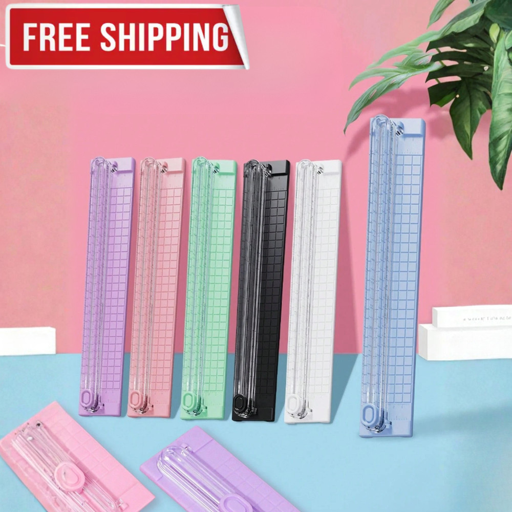 A4 Mini Paper Cutter Trimmer Slicer Portable Safe Guard Cardstock Photo Scrapboo