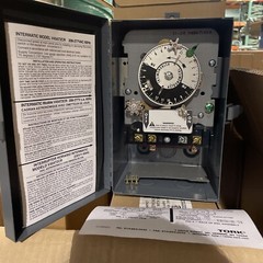 (C) Intermatic V45471R34 24 HR. Astronomic Time Switch With Skipper 3PST 40A⚡️