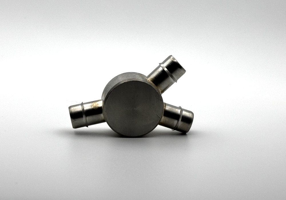 Stainless Steel Y Fitting for 3/8″ ID tubing
