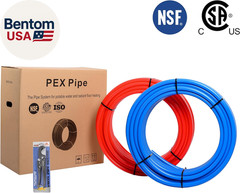 1/2-Inch PEX Pipe Plumbing Installation Kit: 1/2-Inch X 200 Ft Pex-B Tubing (100
