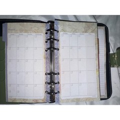 Vintage 1990s Organizer Day Runner Planner Running Mate Edition Small Binder