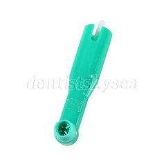 100pcs Dental Prophy Brush Cup Disposable 105° Angle Polish Brushes Green