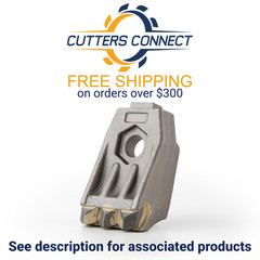 Denis Cimaf / Gyro-Trac Type 3 Carbide Mulcher Teeth (Hammers) & Hardware Kit