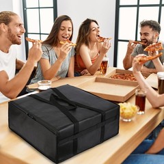 XXXL Large Insulated Pizza Delivery Bag 20×20 for Safe & Fresh Food Transport