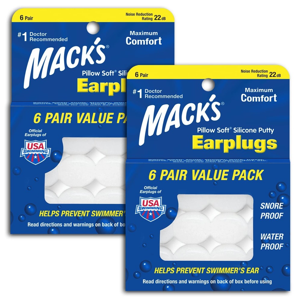 Mack’S Macks Pillow Soft Silicone – The Original Moldable Silicone Putty
