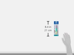 MILAN Blister Pack 1 Compact Sunset Pen 1 Count (Pack of 1), turquoise