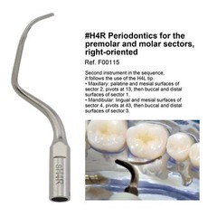 Dental Satelec ACTEON Suprasson P5 Piezo Handpiece Ultrasonic Scaler Tips H3 1S