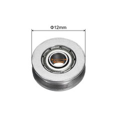 20pcs V623ZZ V Groove Guide Pulley Bearing 3x12x4mm Rail Ball Bearing Wheel