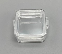 Dental Denture Hinged Display Box Film Membrane Storage Case False Teeth Case