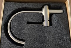 Brushed Nickel Bathroom Faucet Single Handle Modern Prep Wet Bar Sink Faucet NEW