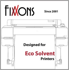 Fixxons Crystal Clear Display Film for Roland Eco Solvent Printers 36″ x 100′