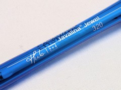 100 Misprint Click Pens JAVALINA JEWEL Hub Pen TRANSLUCENT COLOR MIX Blue Ink