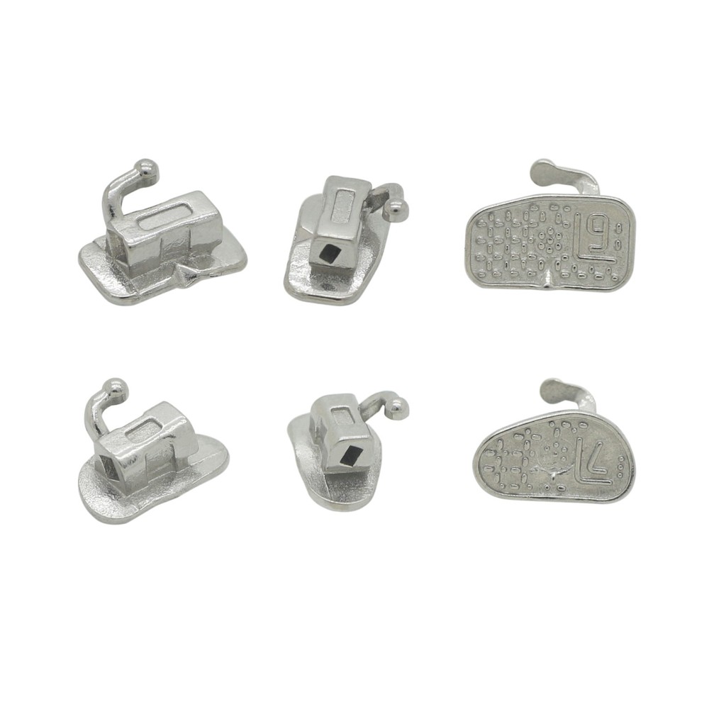 20 Sets Orthodontic Molar Bracket Buccal Tubes Roth MBT 022 1st 2nd ortodoncia