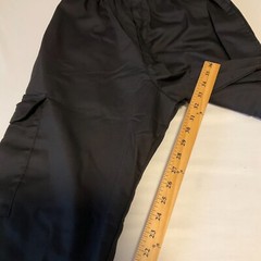 New Chef Cargo Pants Unisex Adult Size XS Black Stretch Waist Nc-3002car 2 Pair