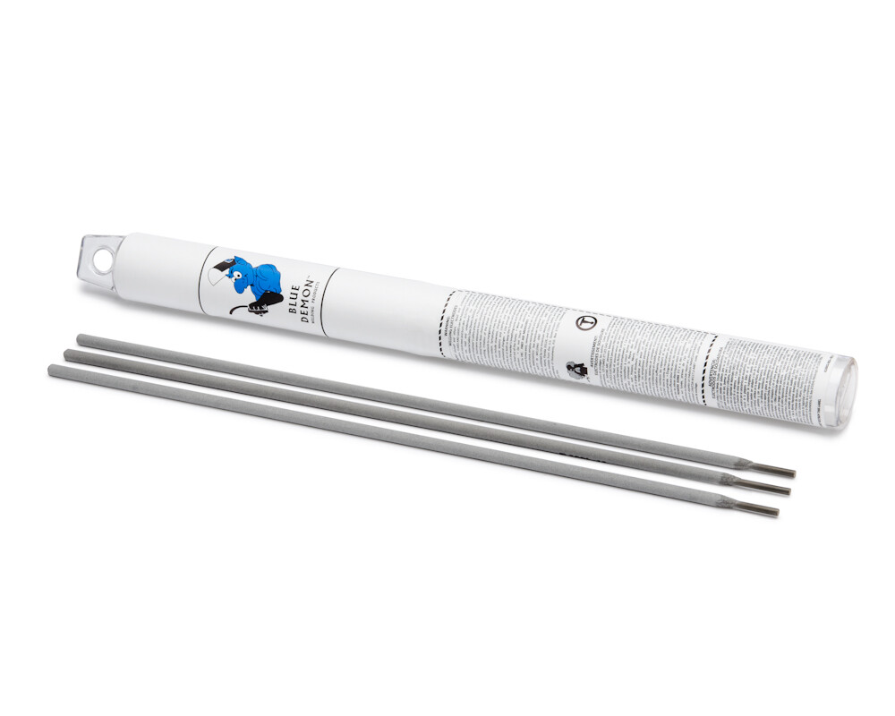 E316L-16 1/16″ Stainless Steel Welding Electrode 1 lb Tube Blue Demon