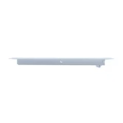 9-3/4 in. x 4 in. Steel Floor Register with 7/8 in. Drop in White