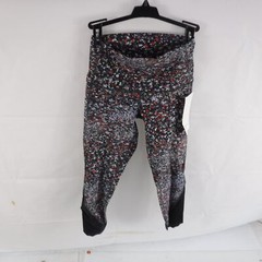 Lululemon Wunder Under High Rise Crop 23″ Scalloped Leggings Womens Size 6