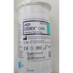 ASP CIDEX OPA Solution Test Strips 60 Count Ref 20392 SealedLot 4145238