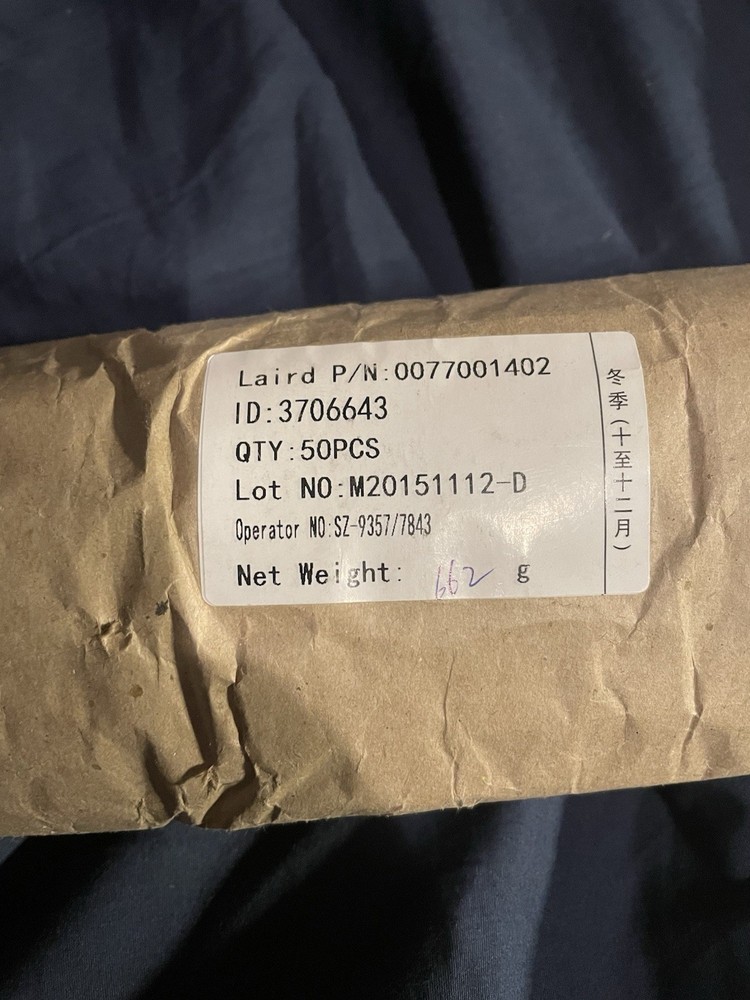 Laird 0077001402 EMI Shielding Fingerstock Strip 50pcs Lot M20151112-D