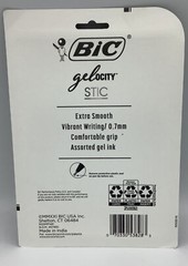 BIC Gel-ocity Gel Stic Assorted Colors Pen Set, 14 Count (Pack of 1)