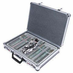 104PCS Optical Optometry Trial Lens Set Metal Rim Aluminum Case
