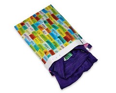 Love Around the World Poly Mailers 10×13″ Thank you Shipping Mailing Postal Bag