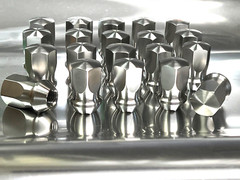 Titanium Lug Wheel Nut 12×1.5 60deg HEX19 20pcs set