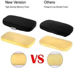 Aloudy Ergonomic Memory Foam Office Chair Armrest Pads, Comfy Gaming 2 per Pack
