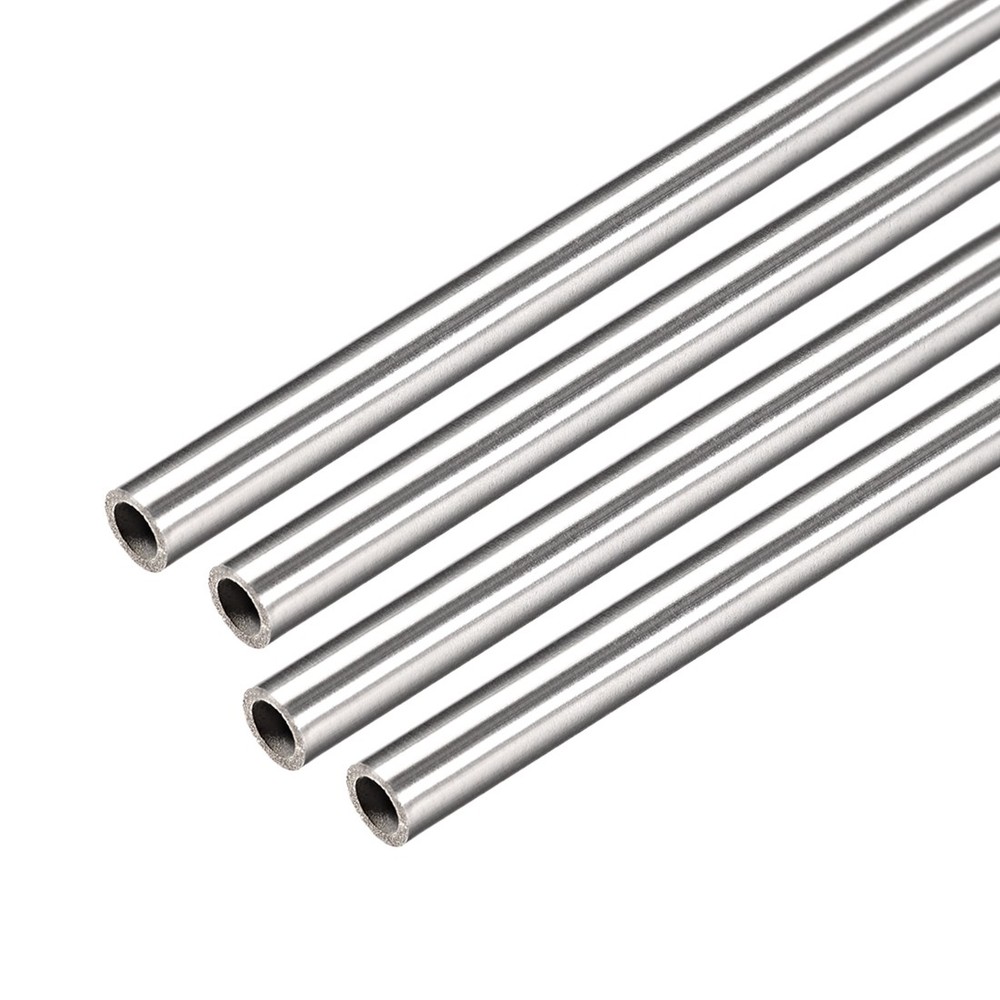4pcs Stainless Steel Capillary Tube 5.65mm ID 6.35mm OD 300mm Long 0.35mm Wall