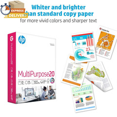 Printer Paper, Multipurpose, 8.5″ X 11″, 20 Lb., 96 Bright, 5 Ream Case ✅ 👈